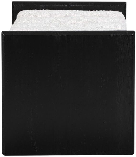 Meridian Furniture Waverly Cream/Black 32" Upholstered Bench-3