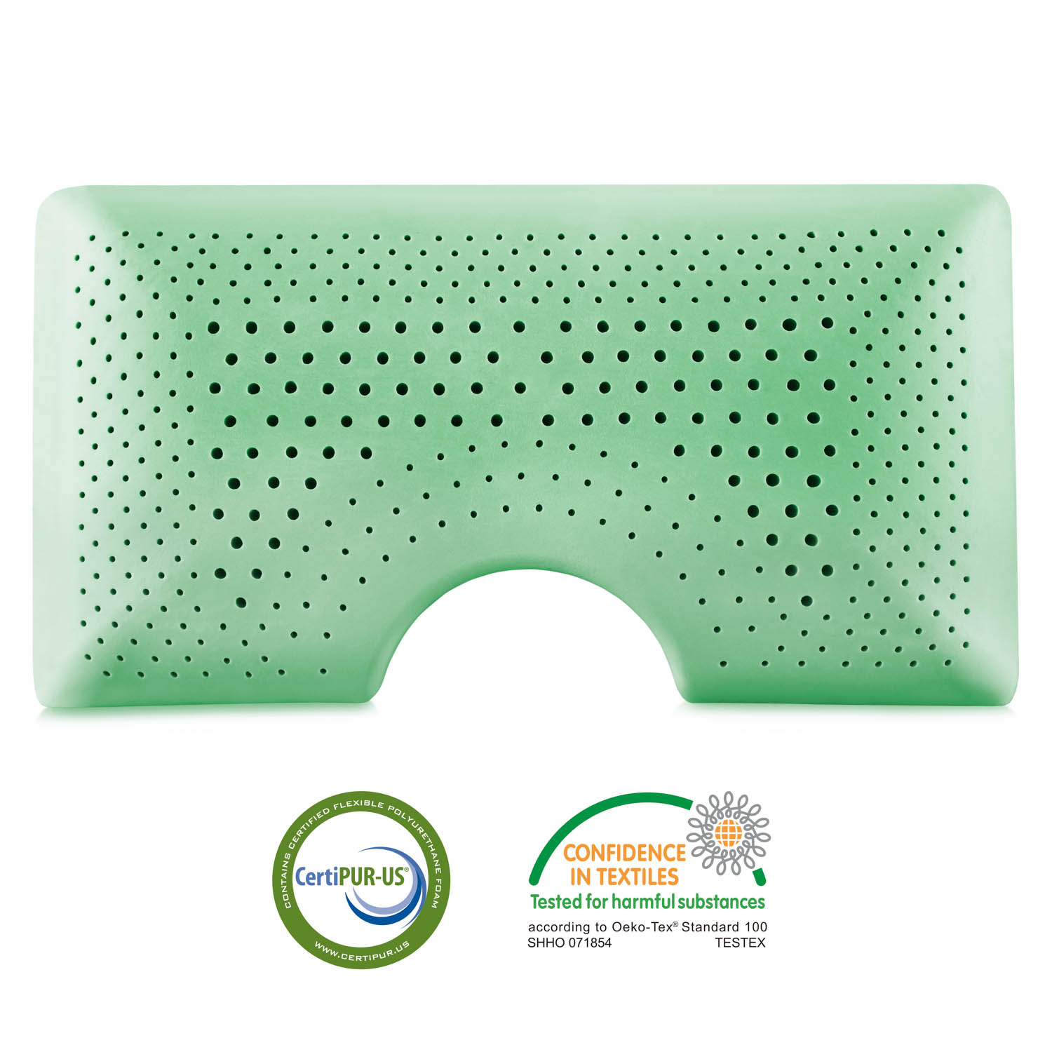 Malouf Z Shoulder Zoned Dough Pillow - Thumbnail 5