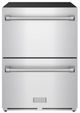 Thor Kitchen® Gordon Ramsay 24" 5.4 Cu. Ft. Stainless Steel Outdoor Under-Counter Refrigerator-0