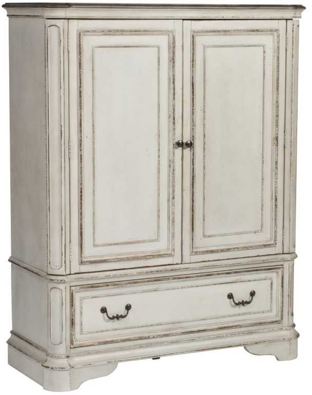 Liberty Furniture Magnolia Manor Antique White Bedroom Door Chest-0