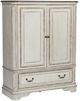 Liberty Furniture Magnolia Manor Antique White Bedroom Door Chest-0