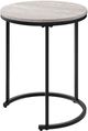 New Classic® Home Furnishings Forma 4-Piece Black/White Occasional Table Set-4