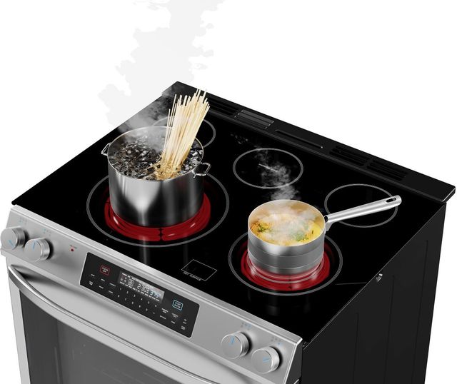 Midea® 30" Stainless Steel Slide-In Electric Range-3