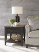 Kincaid® Plank Road Artisan's Charcoal Drawer End Table-4