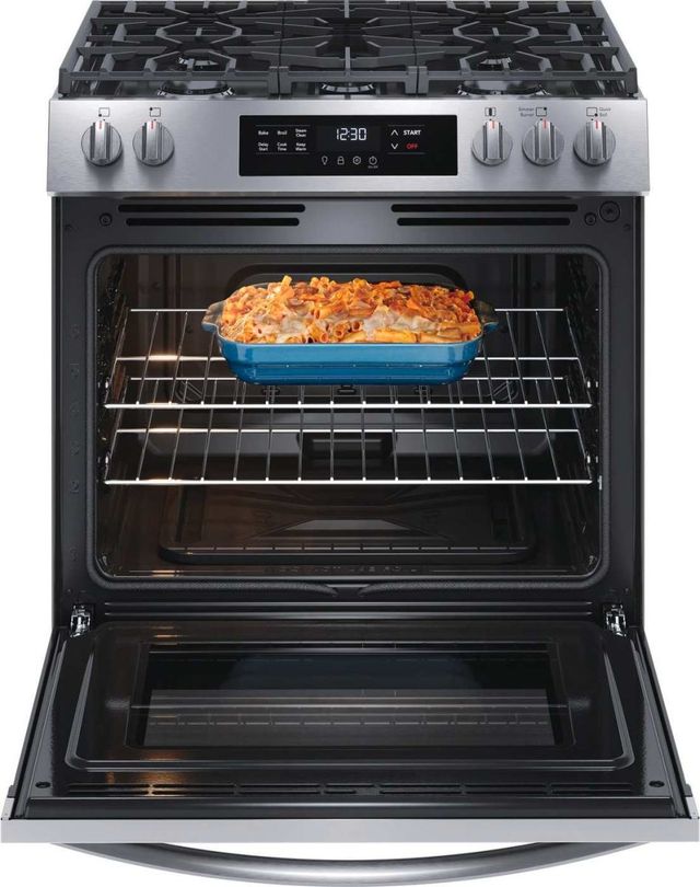 Frigidaire® 30" Stainless Steel Slide In Gas Range-2