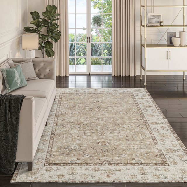 Dalyn™ Rug Company Tuscany TU5 Taupe 5'x8' Area Rug-4
