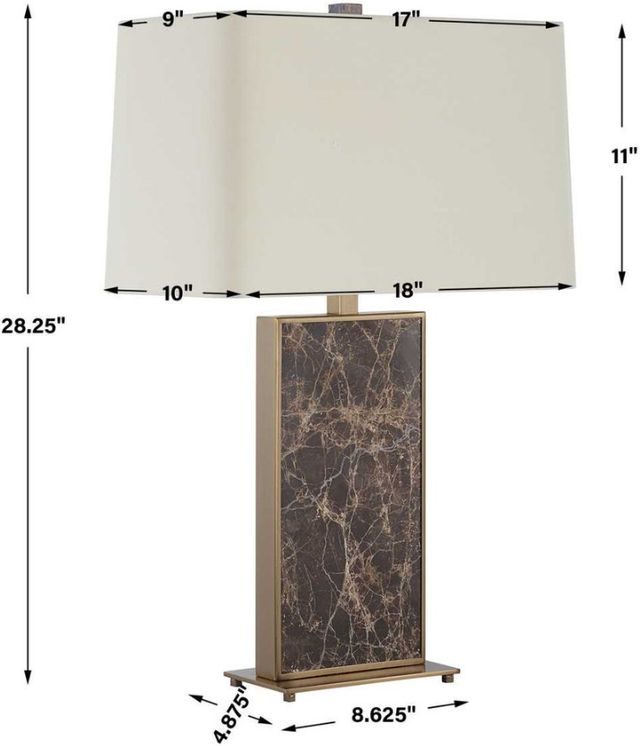 Uttermost® Lafferty Brown Table Lamp-3