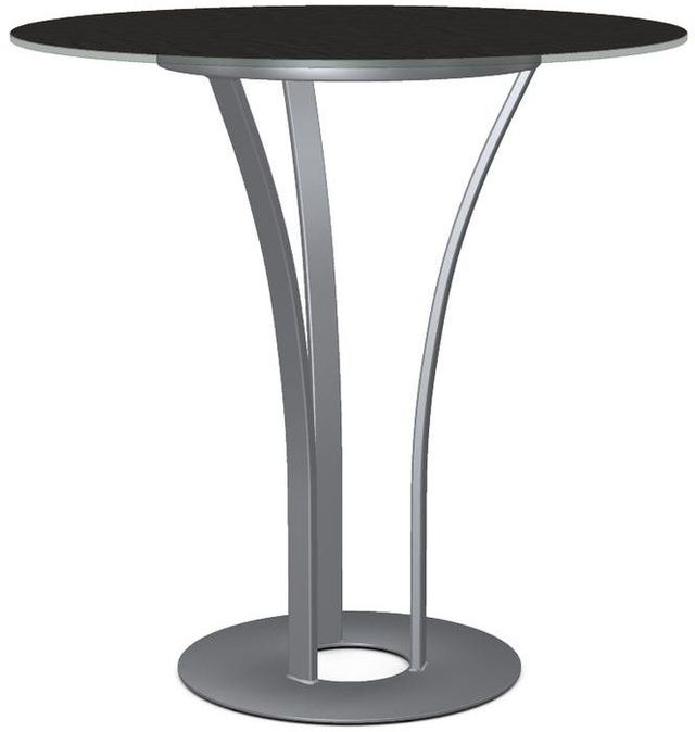 Amisco Customizable Dalia Starstone Bar Table with Metal Turnip Base-0