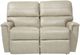 La-Z-Boy® Ava Ivory Leather Manual Reclining Loveseat-1