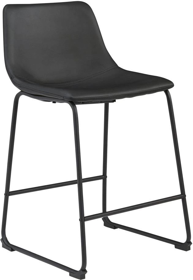 Signature Design by Ashley® Centiar Black Counter Stool-0