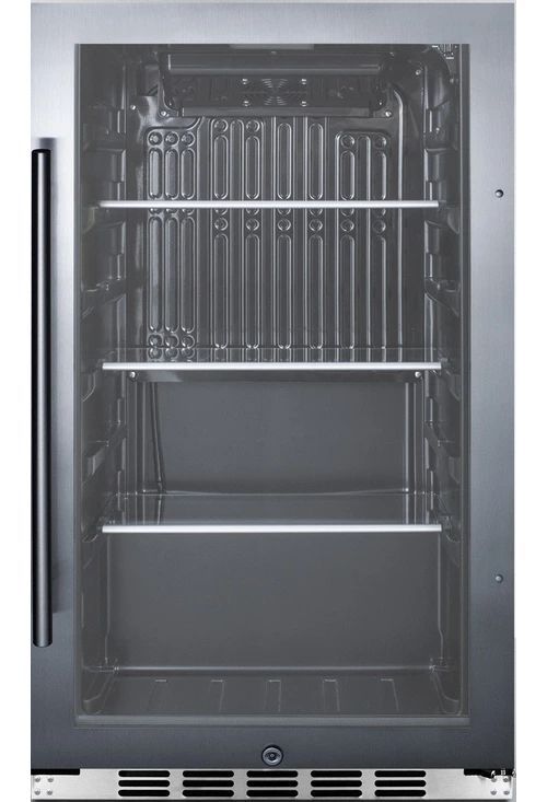 Summit® Commercial 19" 3.1 Cu. Ft. Stainless Steel Beverage Center-0