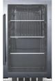 Summit® Commercial 19" 3.1 Cu. Ft. Stainless Steel Beverage Center-0