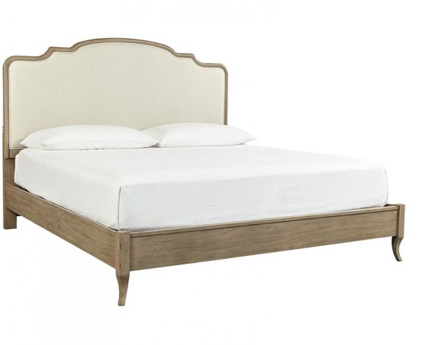 aspenhome® Provence Patine Queen Upholstered Bed-0