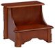 Powell® Bertie Brown Storage Bed Steps-0