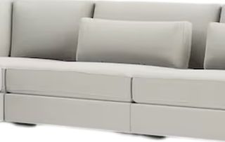 Bassett® Furniture Moby White Armless Chair