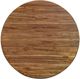 International Furniture Direct Silver Brown Round Dining Table-2
