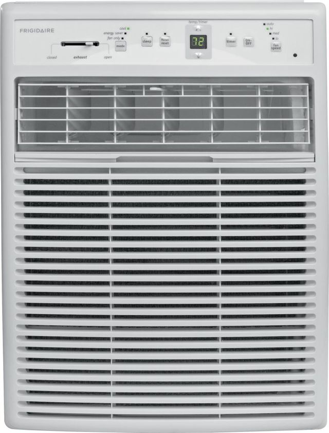 Frigidaire® 10,000 BTU White Slider Casement Window Mount Air Conditioner-0