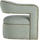 Craftmaster® Customizable CM Leather Wilder Swivel Chair-2
