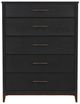 Flexsteel® Waterfall Ebony Drawer Chest-1