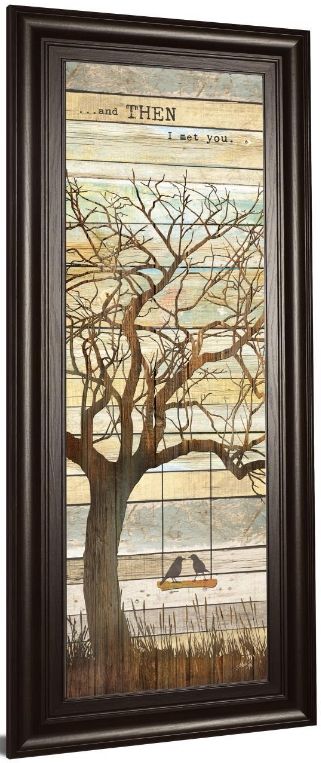 Classy Living Marla Rae And Then I Met You 18"W Wall Art-3