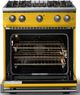 Viking® 5 Series 30" Daffodil Pro Style Gas (LP) Range with Polished Chrome Trim-1