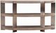 Liberty Furniture Harlow Sandstone Sofa Table with Satin Nickel Base-2