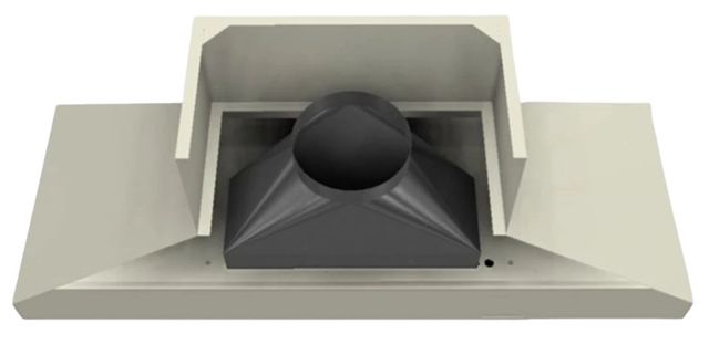 Vent-A-Hood® 66" Biscuit Wall Mounted Range Hood-2