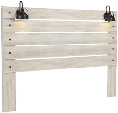 Signature Design by Ashley® Cambeck Whitewash King Panel Headboard