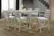 New Classic® Home Furnishings Pascal 7-Piece Driftwood Gray Dining Set-1