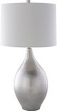 Surya Moonstruck Silver/White Lamp-0
