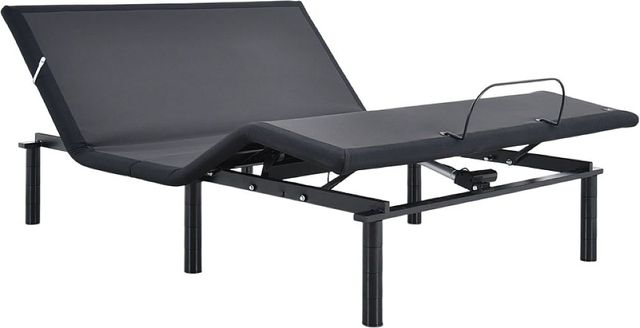 Beaudoin Quest The Techie Black/Gray King Adjustable Bed-0