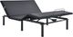 Beaudoin Quest The Techie Black/Gray King Adjustable Bed-0