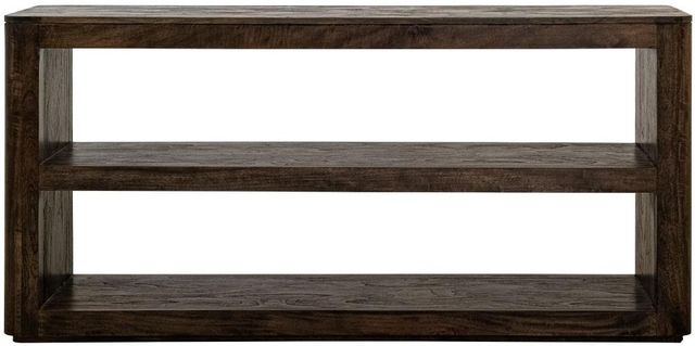 International Furniture Direct Balam Black Sofa Table-3