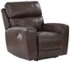 Signature Design by Ashley® Crossplex Smoke Power Recliner with Adjustable Headrest-0