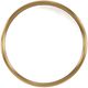 Uttermost® Atkinson Antique Brass Round Mirror-0