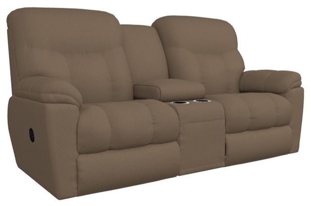 La-Z-Boy® Morrison Cappuccino Manual Reclining Loveseat with Console-0