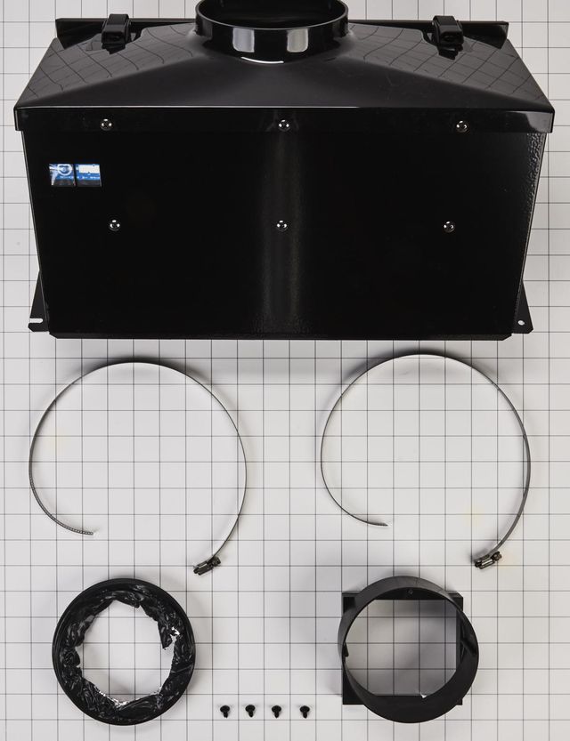 Whirlpool® Black Range Ductless Downdraft Vent Kit-3