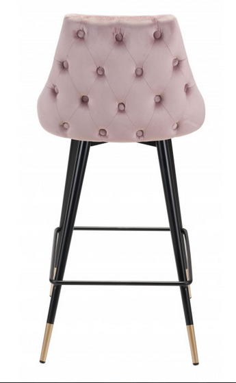 Zuo® Modern Piccolo Pink Counter Chair-1