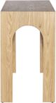 Meridian Furniture Arch Natural Oak Console Table-1