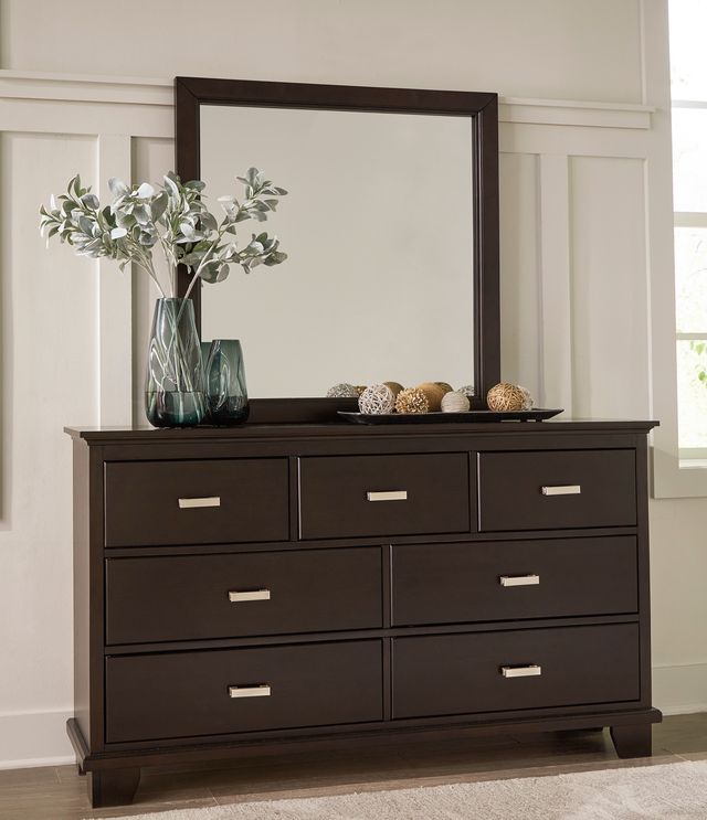 Signature Design by Ashley® Covetown Dark Brown Bedroom Mirror-4