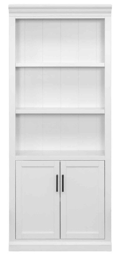 Martin Furniture Abby White 78" Bookcase-1