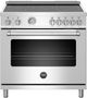 Bertazzoni Master Series 36" Stainless Steel Free Standing Electric Range-0