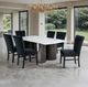 Furniture of America® Selsey 7-Piece White Dining Table Set-1