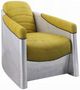 ACME Furniture Brancaster Aluminum/Yellow Accent Chair-0