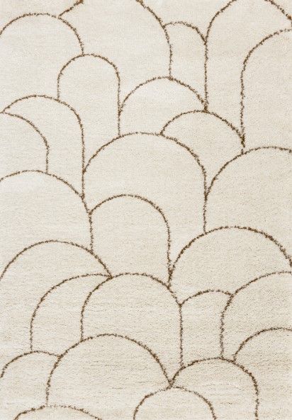Kalora Interiors Maroq Cream/Orange 8' x 11' Area Rug-0