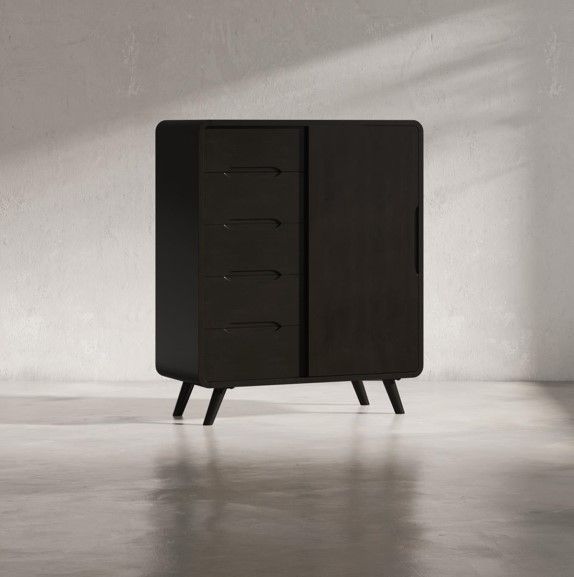 Jofran Inc. Marlowe Black Chest-1