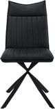 Monarch Specialties Inc. 2-Piece Black Starburst Side Chair Set-2