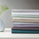 Olliix by Beautyrest Grey Queen 600 Thread Count Cooling Cotton Rich Sheet Set-2