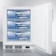 Accucold® by Summit® 24" 3.5 Cu. Ft. White ADA Compliant All Freezer-2
