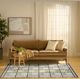 Nourison Home™ Nordic NRC06 Blue 5'x7' Style 1 Area Rug-4